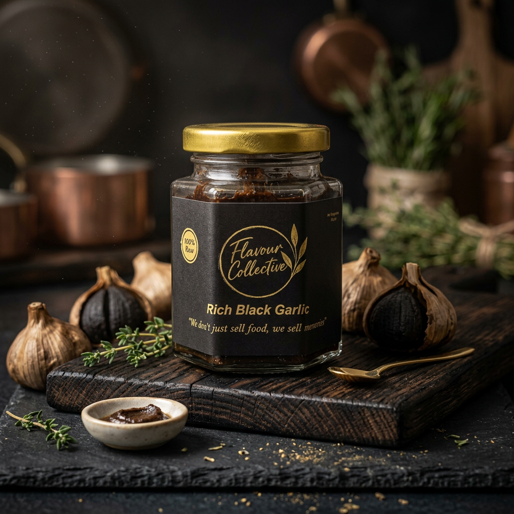 Rich Black Garlic