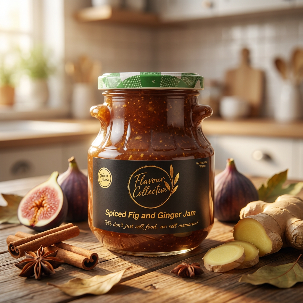 Spiced Fig and Ginger Jam